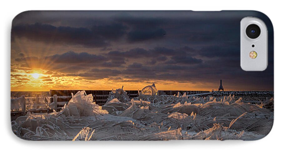 Ice iPhone 7 Case featuring the photograph Ice Fields by James Meyer