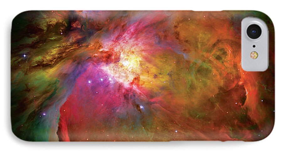 Orion Nebula iPhone 7 Case featuring the photograph Into the Orion Nebula by Jennifer Rondinelli Reilly - Fine Art Photography