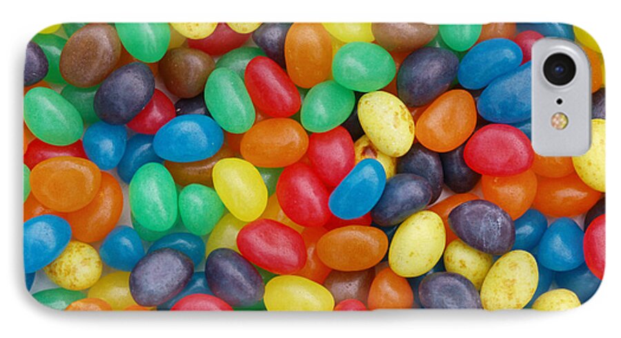 Jelly Beans iPhone 7 Case featuring the digital art Jelly beans by Ron Harpham
