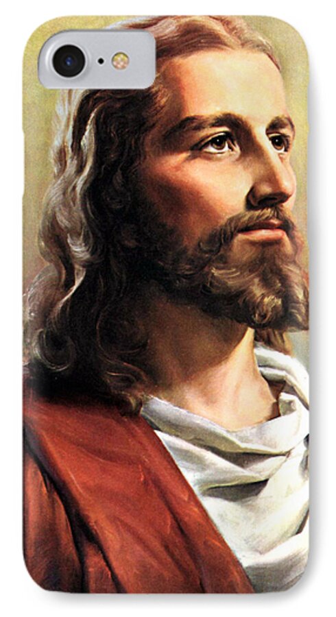 Jesus iPhone 7 Case featuring the photograph Jesus Christ by Munir Alawi
