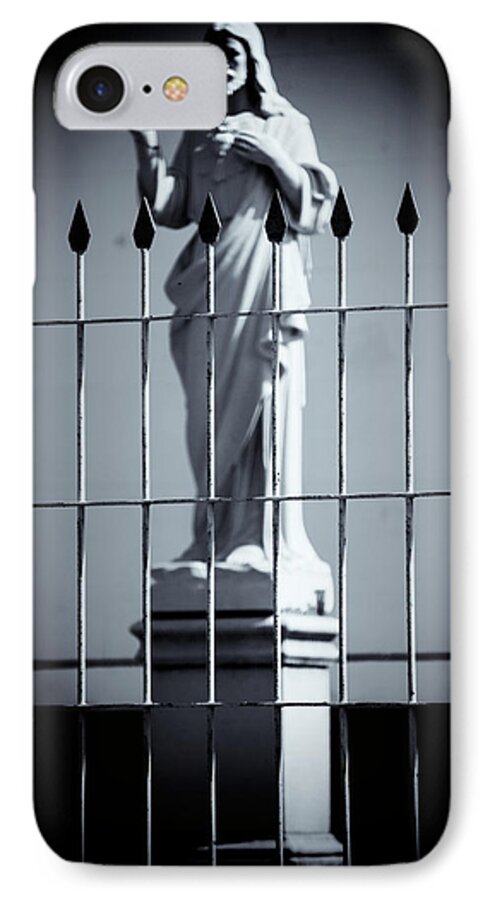  Cuba iPhone 7 Case featuring the photograph Jesus I by Patrick Boening