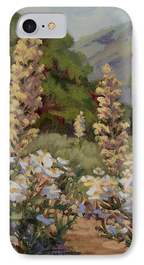 Whites iPhone 7 Case featuring the painting June Whites by Jane Thorpe