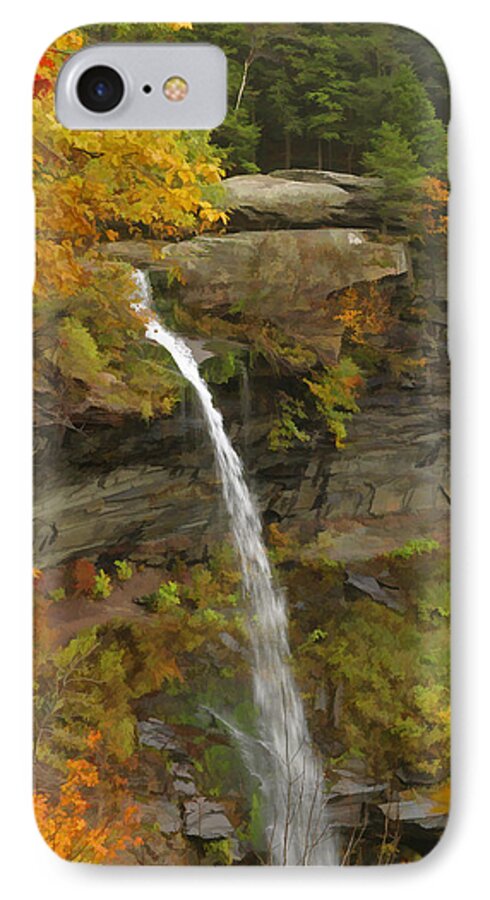 Catskill Mountains iPhone 7 Case featuring the photograph Kaaterskill Falls by Gregory Scott