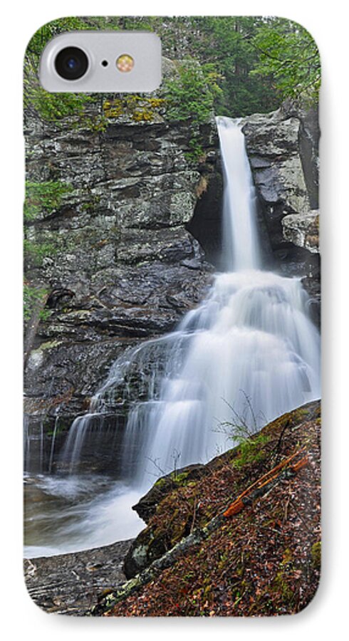 Waterfall iPhone 7 Case featuring the photograph Kent Falls State Park CT Waterfall by Glenn Gordon