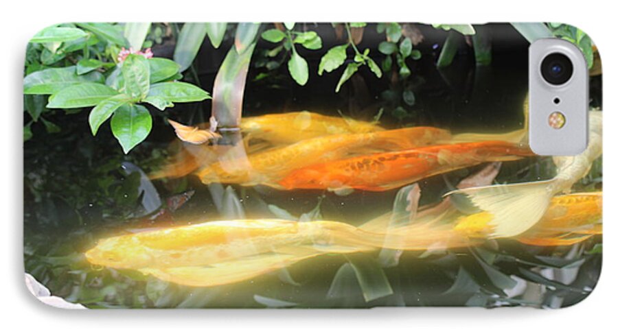 Koi iPhone 7 Case featuring the photograph Koi by Denise Cicchella