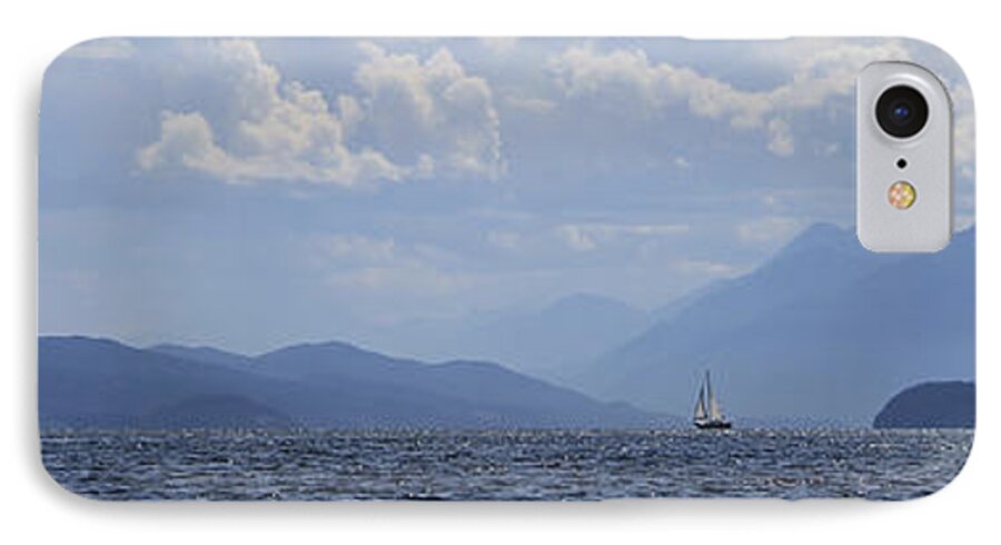 Sailing iPhone 7 Case featuring the photograph Kootenay Sail by Cathie Douglas