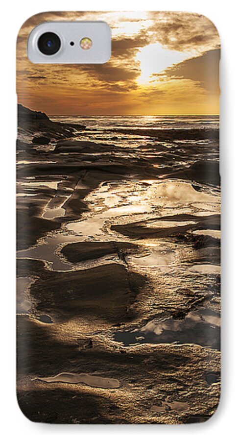Photography iPhone 7 Case featuring the photograph La Jolla Sunset 3 by Lee Kirchhevel