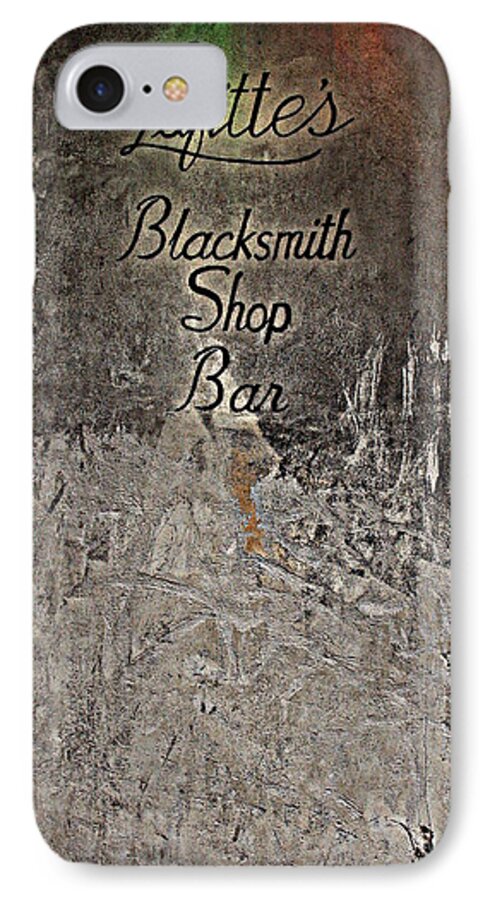 Lafitte iPhone 7 Case featuring the photograph Lafitte's Blacksmith Shop Bar by Beth Vincent