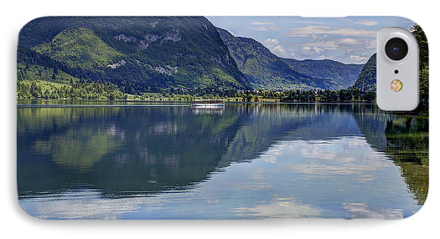 Lake iPhone 7 Case featuring the photograph Lake Bohinj by Uri Baruch