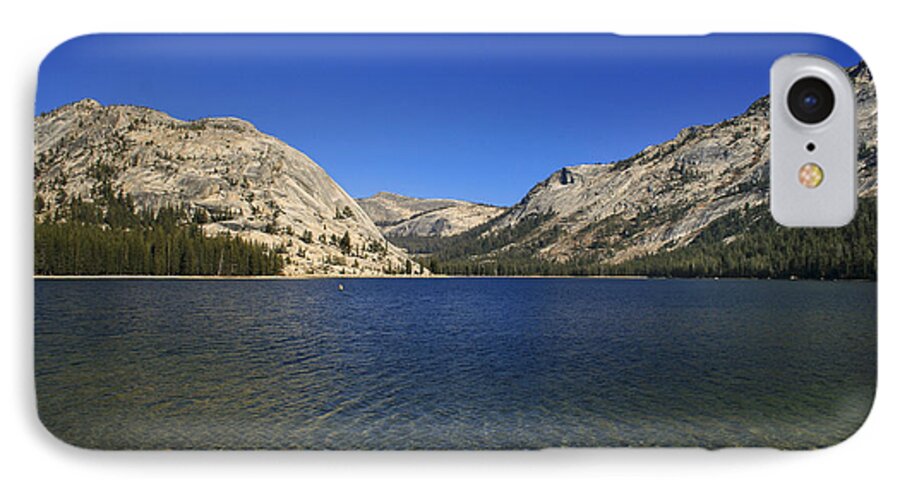Lake iPhone 7 Case featuring the photograph Lake Ellery Yosemite by David Millenheft