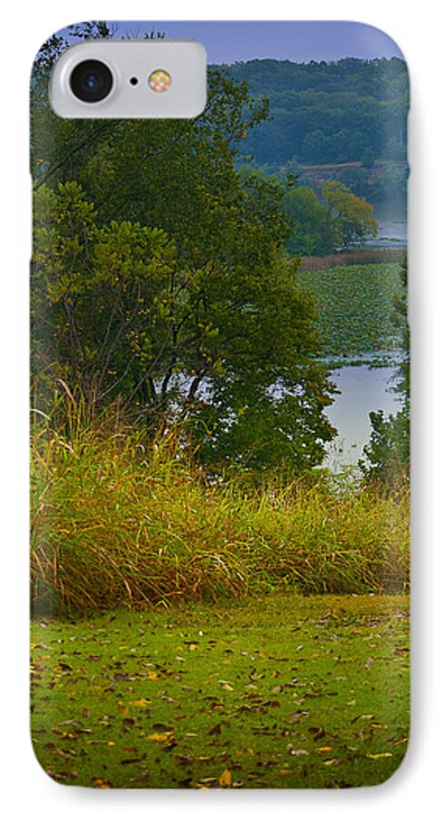 Landscape iPhone 7 Case featuring the photograph Lake View by Lena Wilhite