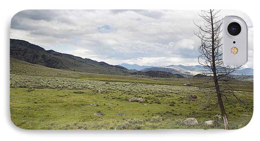 Lamar Valley iPhone 7 Case featuring the photograph Lamar Valley No. 1 by Belinda Greb