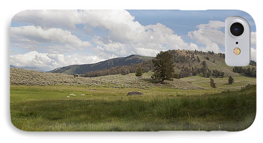 Lamar Valley iPhone 7 Case featuring the photograph Lamar Valley No. 2 by Belinda Greb