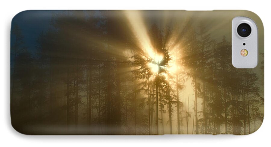 Sun iPhone 7 Case featuring the photograph Lifeforce by Peggy Collins