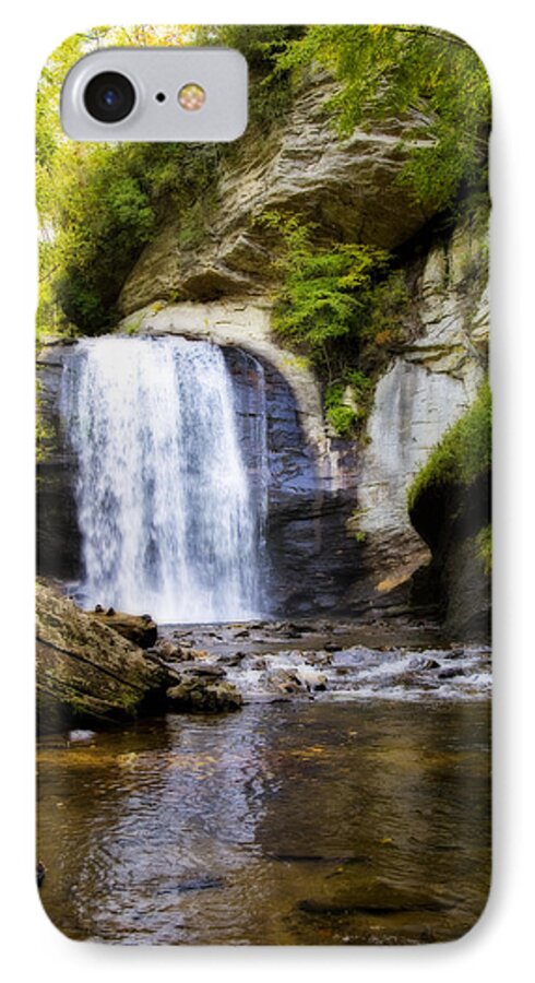 Looking Glass Falls iPhone 7 Case featuring the photograph Looking Glass by Steven Richardson