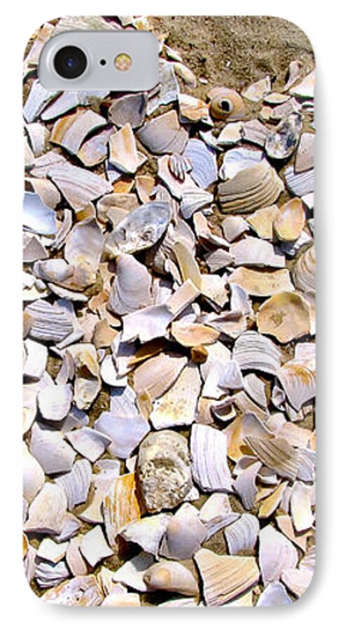 Heart Of Shells iPhone 7 Case featuring the photograph Love at the Jersey Shore by Colleen Kammerer