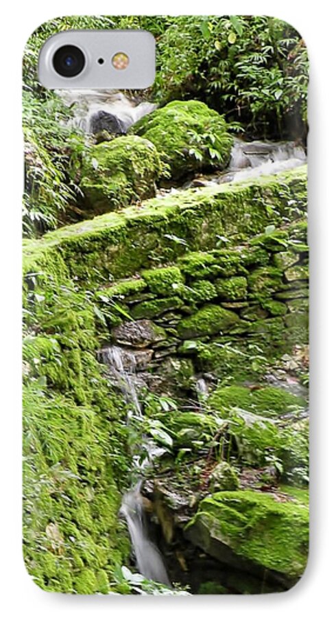 Waterfall iPhone 7 Case featuring the photograph Lovely Waterfall by Kim Bemis
