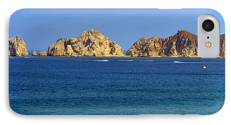 Beach iPhone 7 Case featuring the photograph Lovers Beach Cabo by Alexandra Till