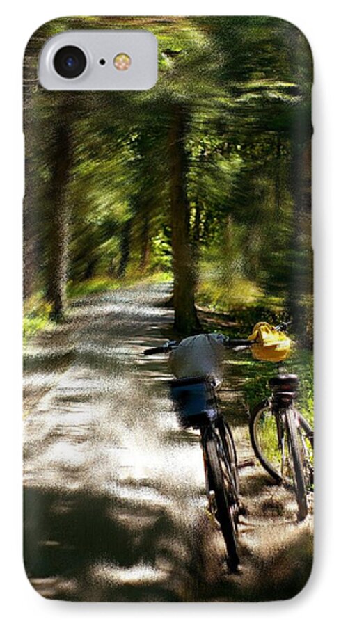 Woods iPhone 7 Case featuring the photograph Mackinac Island Woods by Randy Pollard