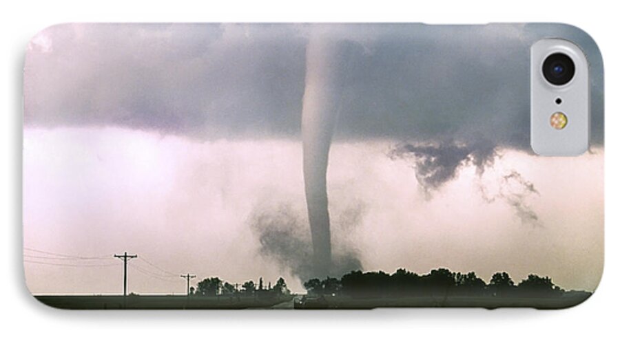 Tornado iPhone 7 Case featuring the photograph Manchester Tornado 4 of 6 by Jason Politte