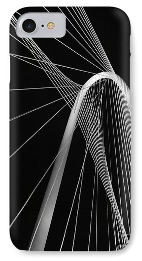 Margaret Hunt Hill Bridge iPhone 7 Case featuring the photograph Margaret Hunt Hill Bridge Dallas Texas by Robert ONeil