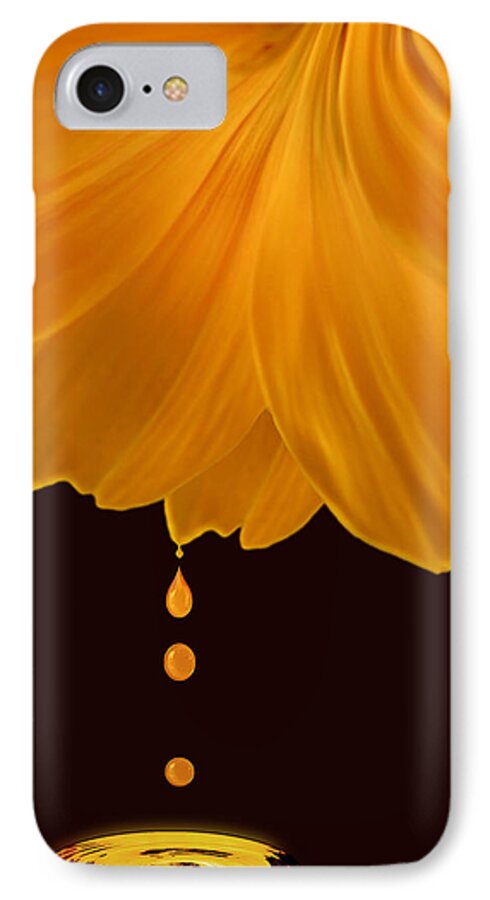 Flowers iPhone 7 Case featuring the photograph Marigold Factory by Deborah Smith