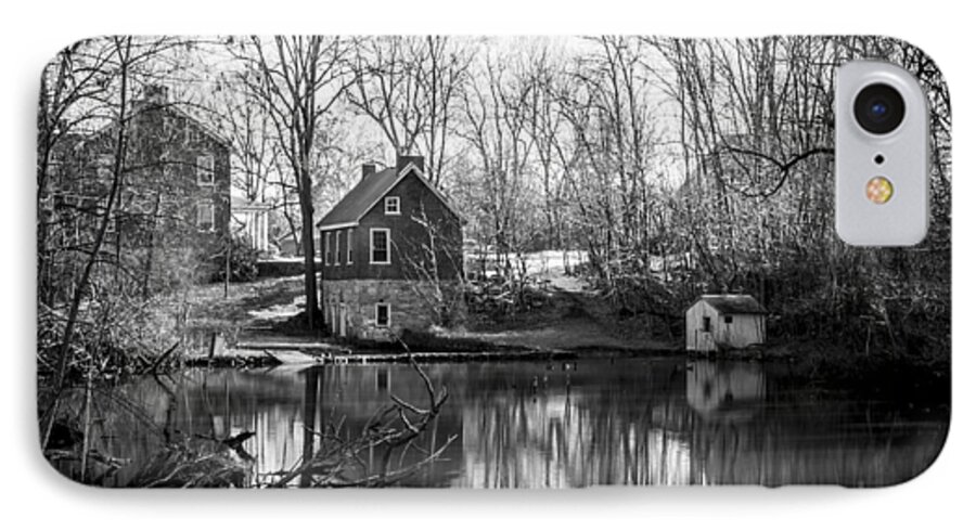 Outdoors iPhone 7 Case featuring the photograph Marsh Springhouse by Andy Smetzer