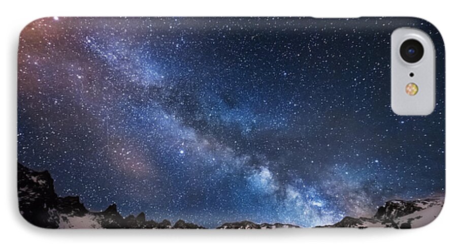 Colorado iPhone 7 Case featuring the photograph Mayflower Gulch Milky Way by Darren White