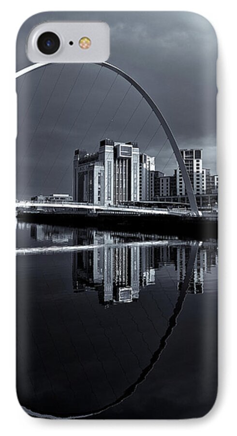 Newcastle iPhone 7 Case featuring the photograph Millenium Bridge by Stephen Taylor