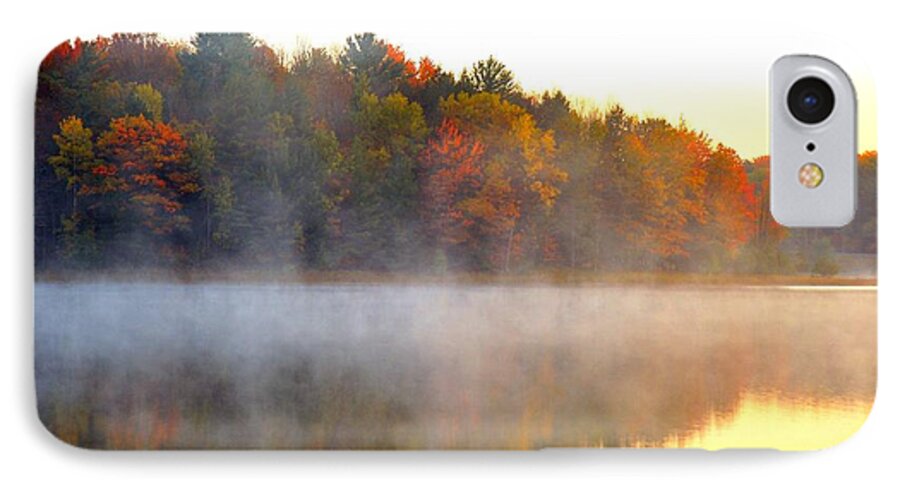 Stoneledge Lake iPhone 7 Case featuring the photograph Misty Morning at Stoneledge Lake by Terri Gostola