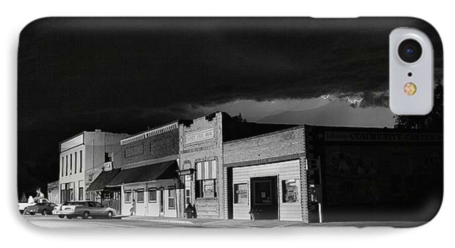 Landscape iPhone 7 Case featuring the photograph My Home Town II by Steven Reed