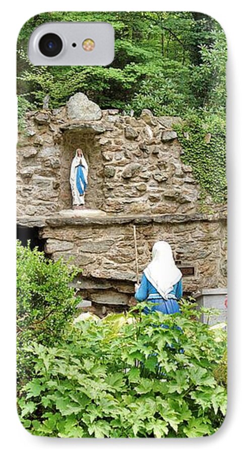 National Shrine Grotto Of Our Lady Of Lourdes iPhone 7 Case featuring the photograph National Shrine Grotto of Our Lady of Lourdes by Jean Goodwin Brooks