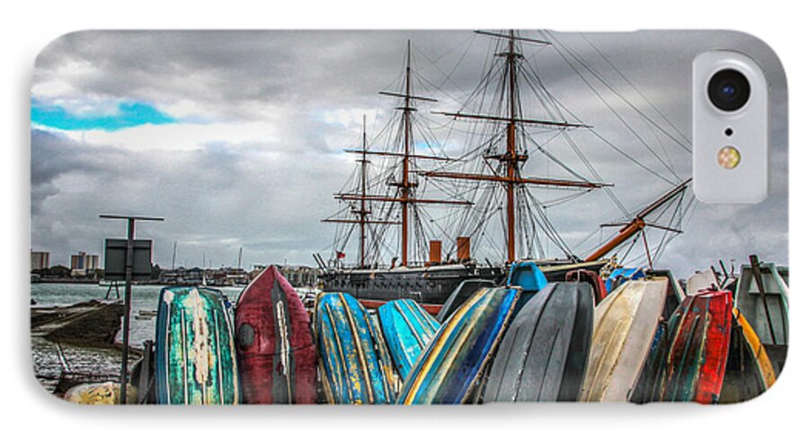 Hdr iPhone 7 Case featuring the photograph Naval History by Ross Henton