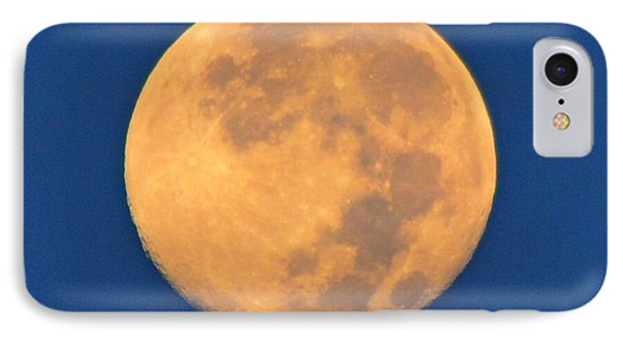 Navarre Beach iPhone 7 Case featuring the photograph Navarre Beach Full Moon at Sunrise by Jeff at JSJ Photography