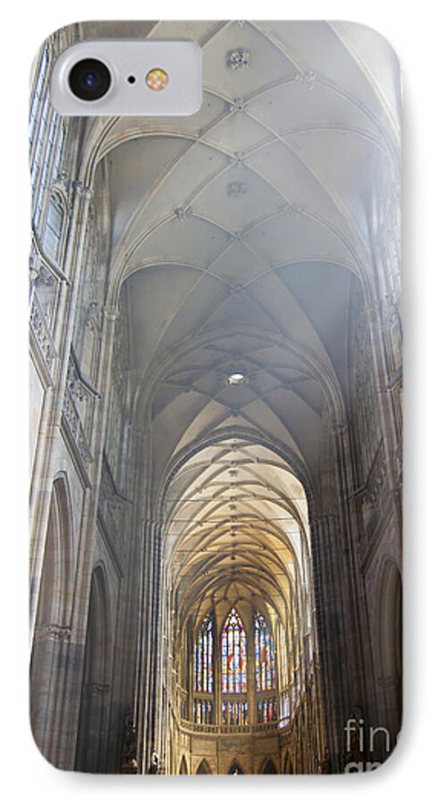 Prague Castle iPhone 7 Case featuring the photograph Nave Of The Cathedral by Michal Boubin