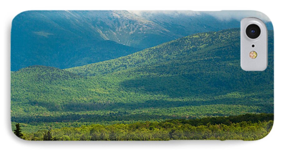 New England iPhone 7 Case featuring the photograph New Hampshire Mountainscape by Nancy De Flon