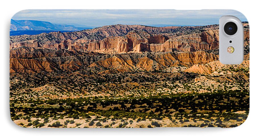  iPhone 7 Case featuring the photograph New Mexico view by Atom Crawford