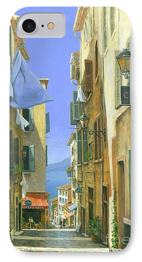 Mediterranean iPhone 7 Case featuring the painting Ocean Breeze by Michael Swanson