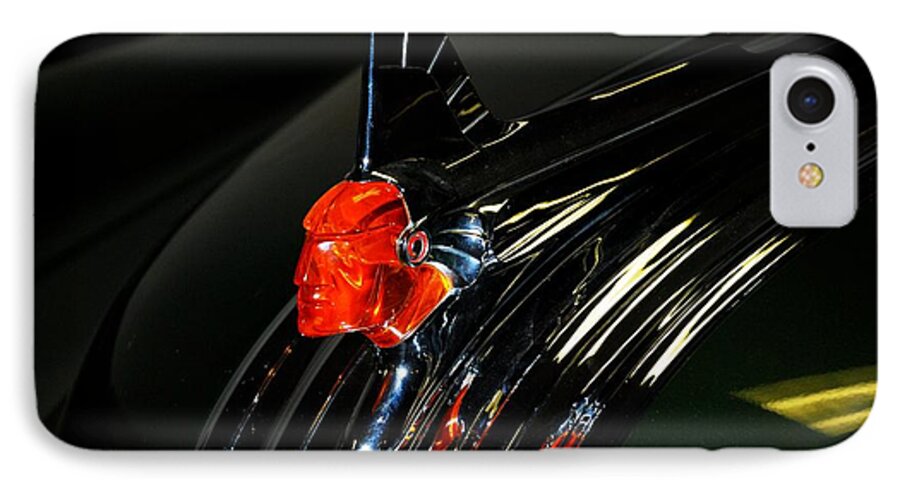 Fundraising Image For Concerns Of Police Survivors. iPhone 7 Case featuring the photograph Old Car Emblem 2 by T C Brown