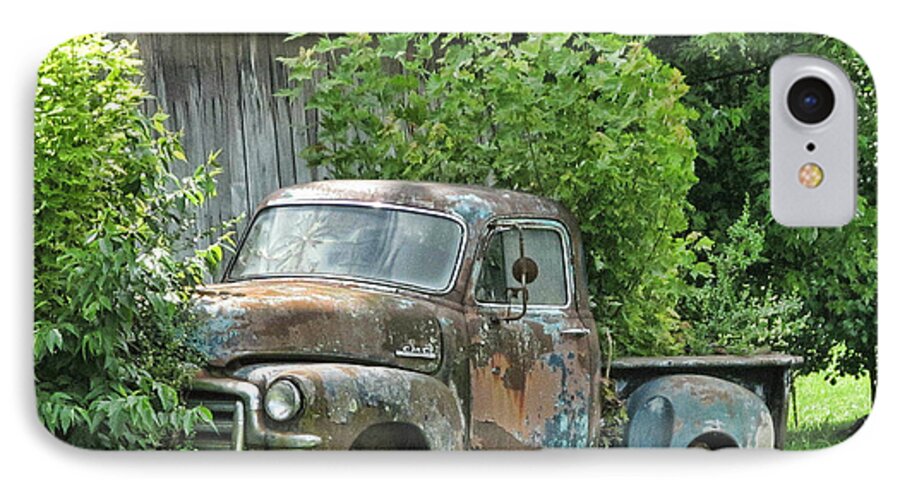 Victor Montgomery iPhone 7 Case featuring the photograph Old GMC by Vic Montgomery