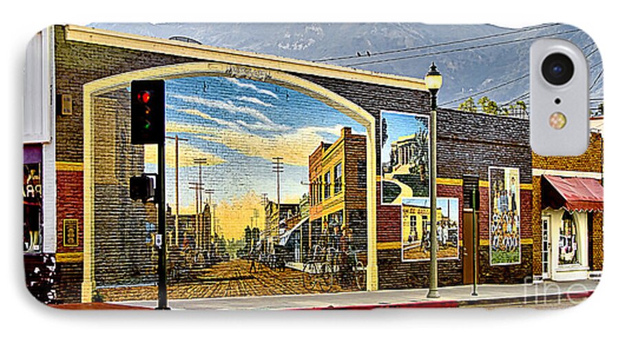 Mural iPhone 7 Case featuring the photograph Old Town Mural by Jason Abando