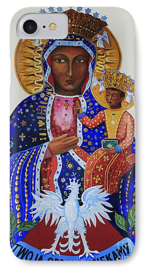 Our Lady. Czestochowa iPhone 7 Case featuring the photograph Our Lady of Czestochowa by Barbara McMahon