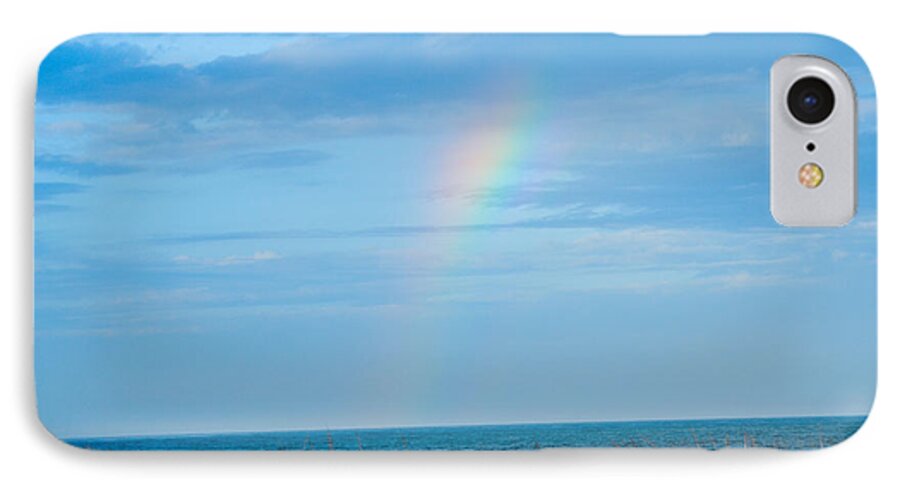 Blue Skies iPhone 7 Case featuring the photograph Out Of The Blue by Mary Hahn Ward