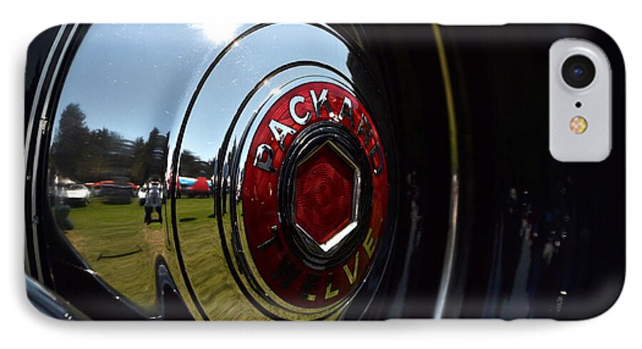 Car iPhone 7 Case featuring the photograph Packard - 2 by Dean Ferreira