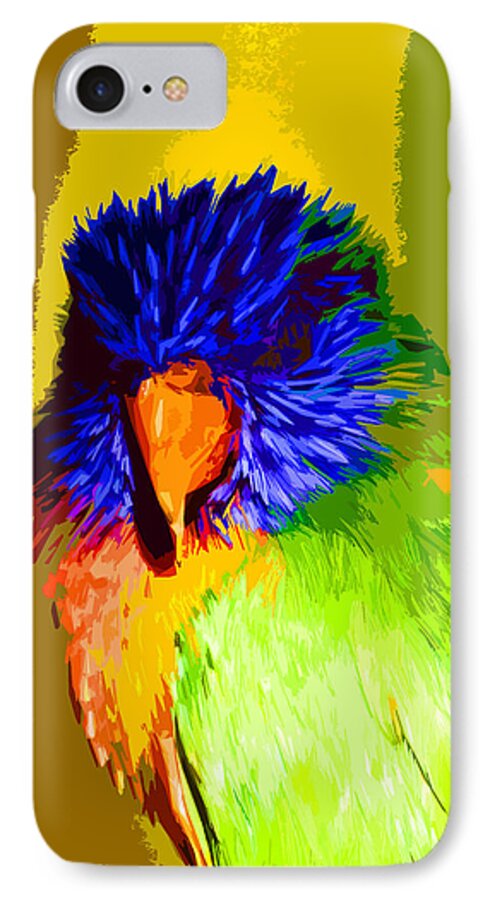 Parrot iPhone 7 Case featuring the photograph Parrot by Carol McCarty