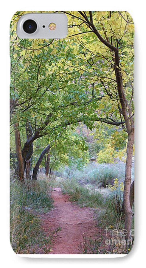 Landscape Images iPhone 7 Case featuring the photograph Pathway to Heaven by Mary Lou Chmura