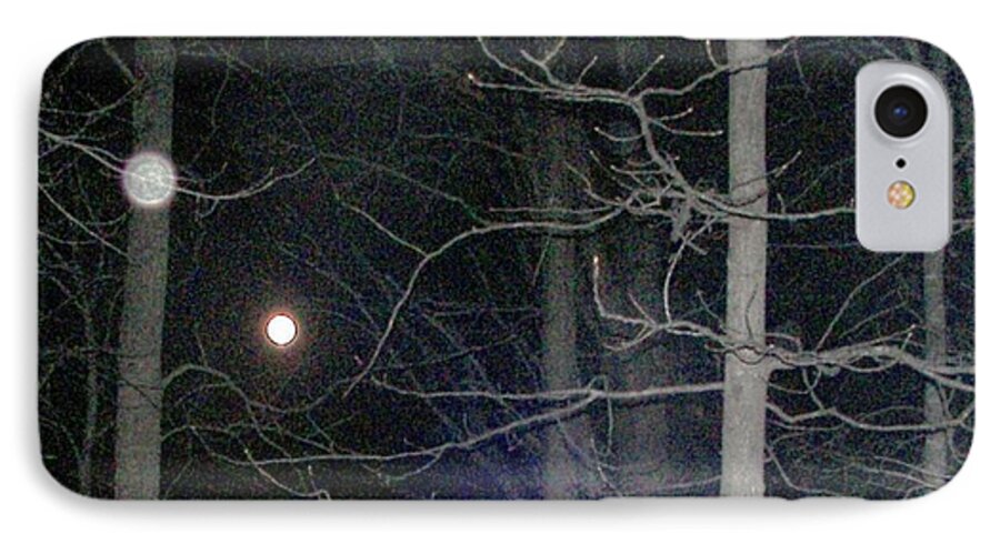 Moon iPhone 7 Case featuring the photograph Peaceful Spirits Passing by Pamela Hyde Wilson