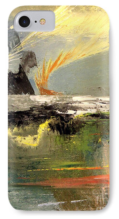 Poet And Peasant Overture Part 1 iPhone 7 Case featuring the painting Peasant Oveture part 1 by Art By Tolpo Collection
