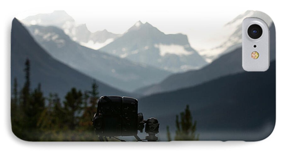 Tonquin iPhone 7 Case featuring the photograph Photographing the Tonquin Valley by Cale Best