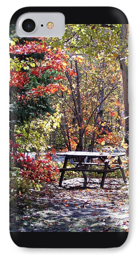 Picnic iPhone 7 Case featuring the photograph Picnic Memories by Gigi Dequanne